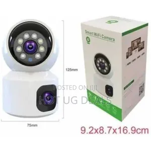 V380 Pro Double Lens Indoor Camera 1080p Hd Video Wireless Camera