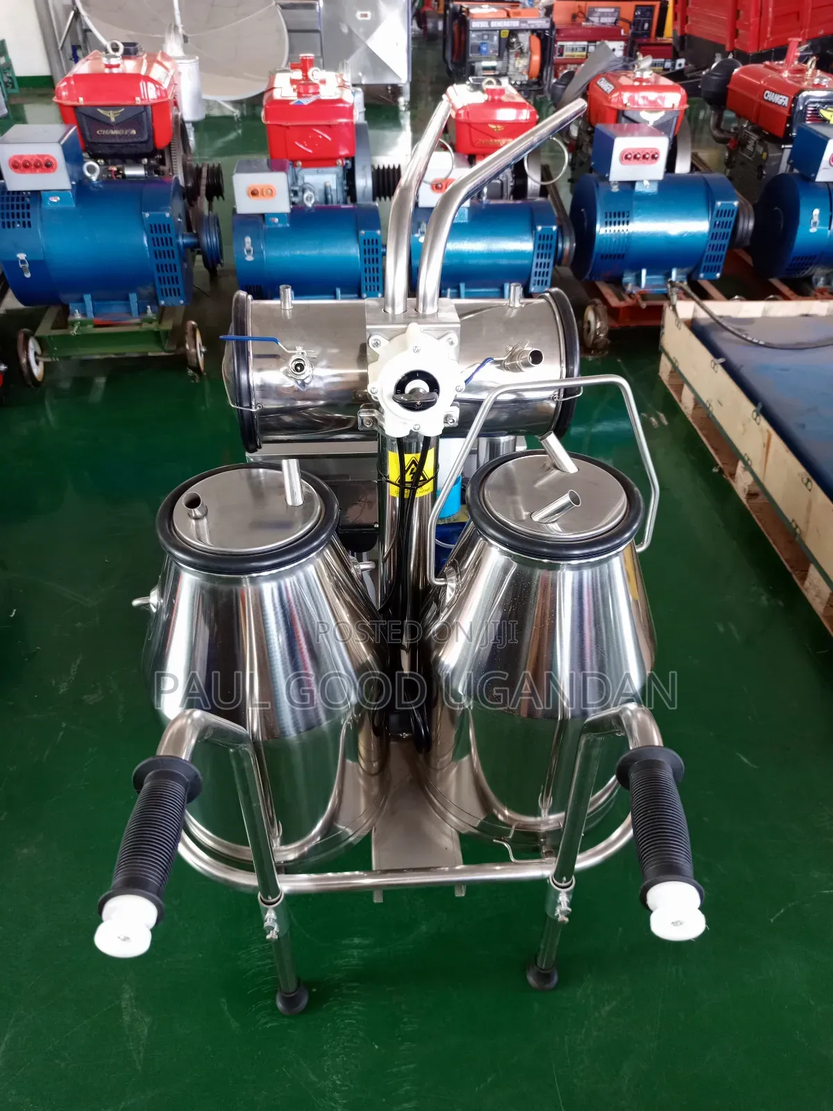 Cow Double Milking Machine
