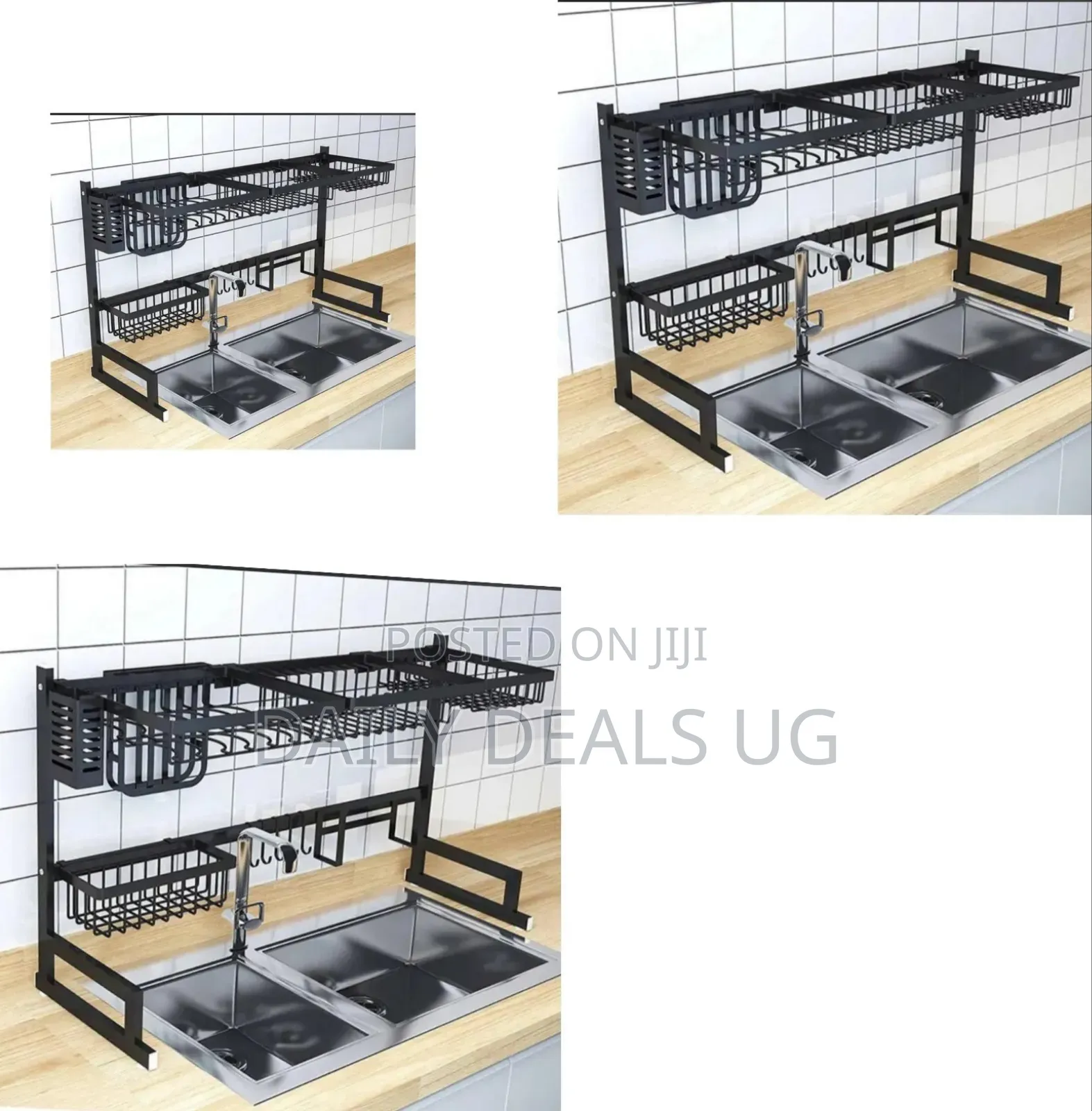 Over the Sink Dish Drying Rack