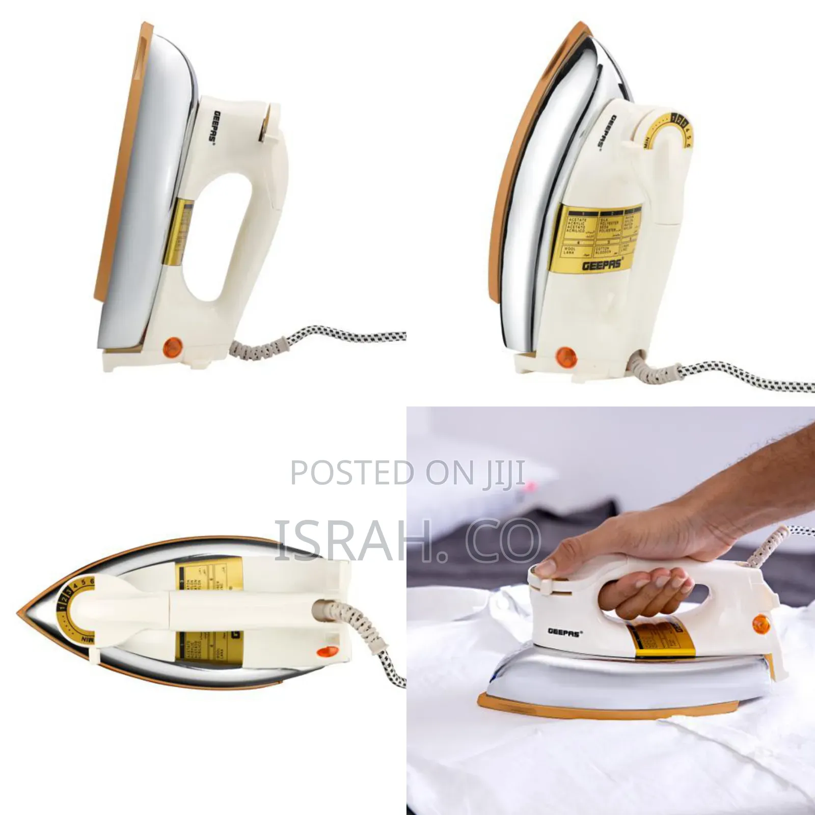 Geepas Automatic Dry Iron.