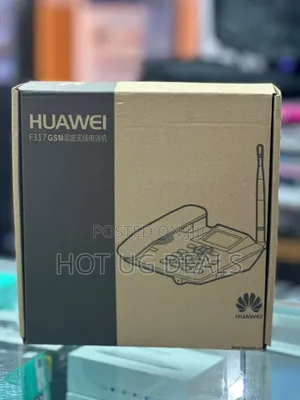 Huawei Gsm Desktop Phone For Offices Wide Screen, Black.