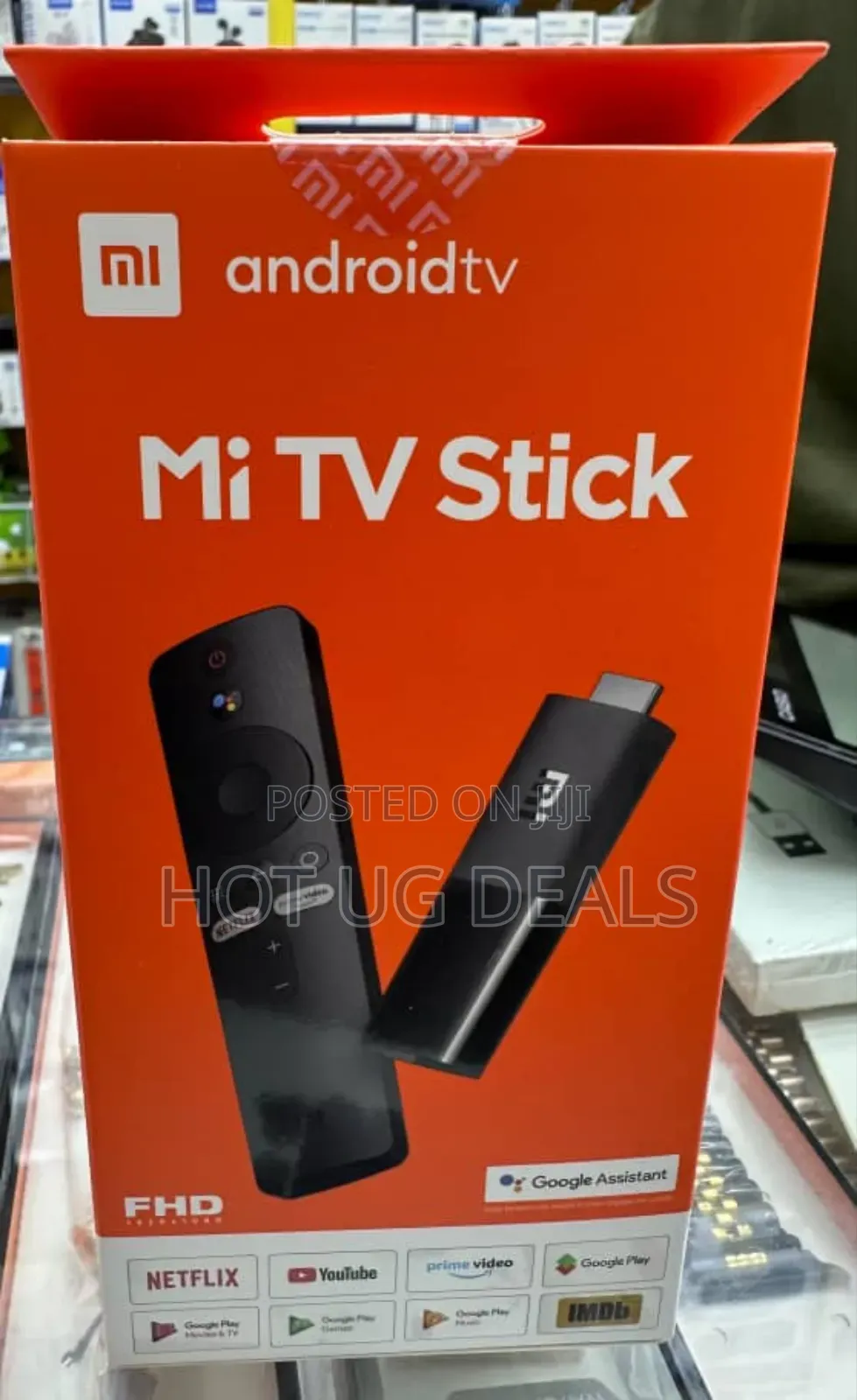 Mi Smart Android Tv Stick 4k- With Bluetooth Connectivity