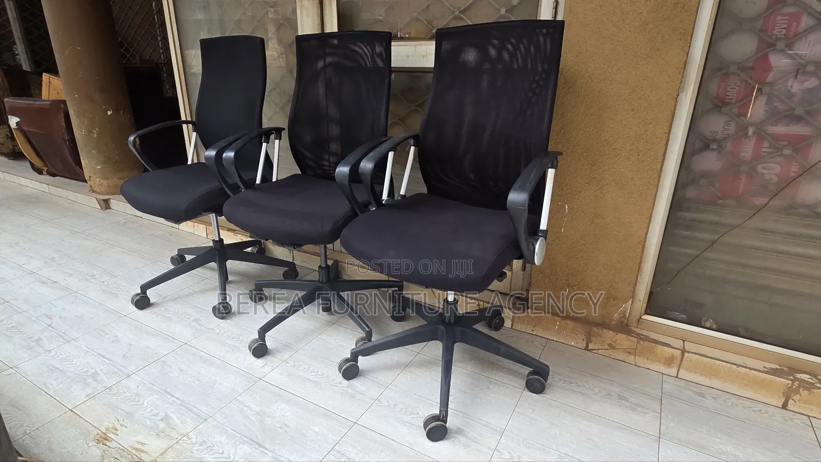 Office Adjustable Chairs 3 Pieces