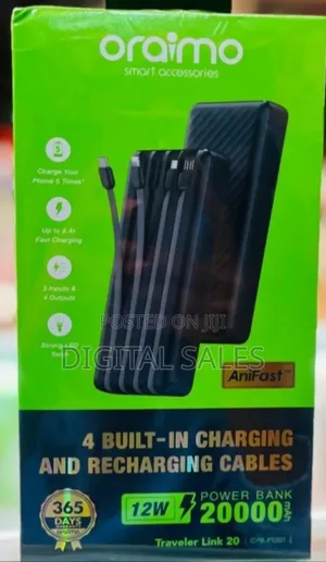 Black Oriamo Power Bank