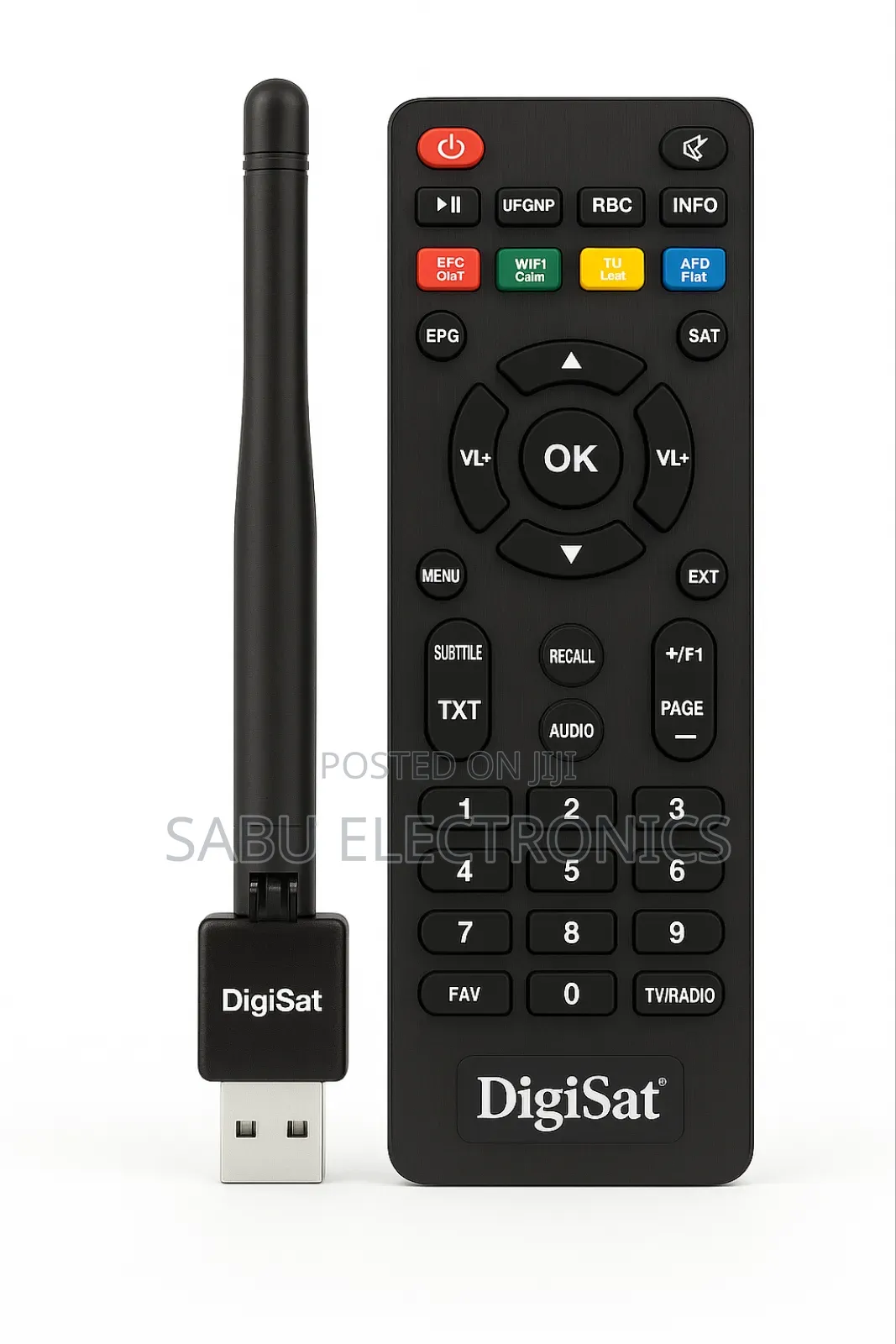Wifi Dongle + Remote Control – Complete Receiver Bundle