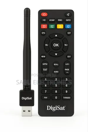 Wifi Dongle + Remote Control – Complete Receiver Bundle