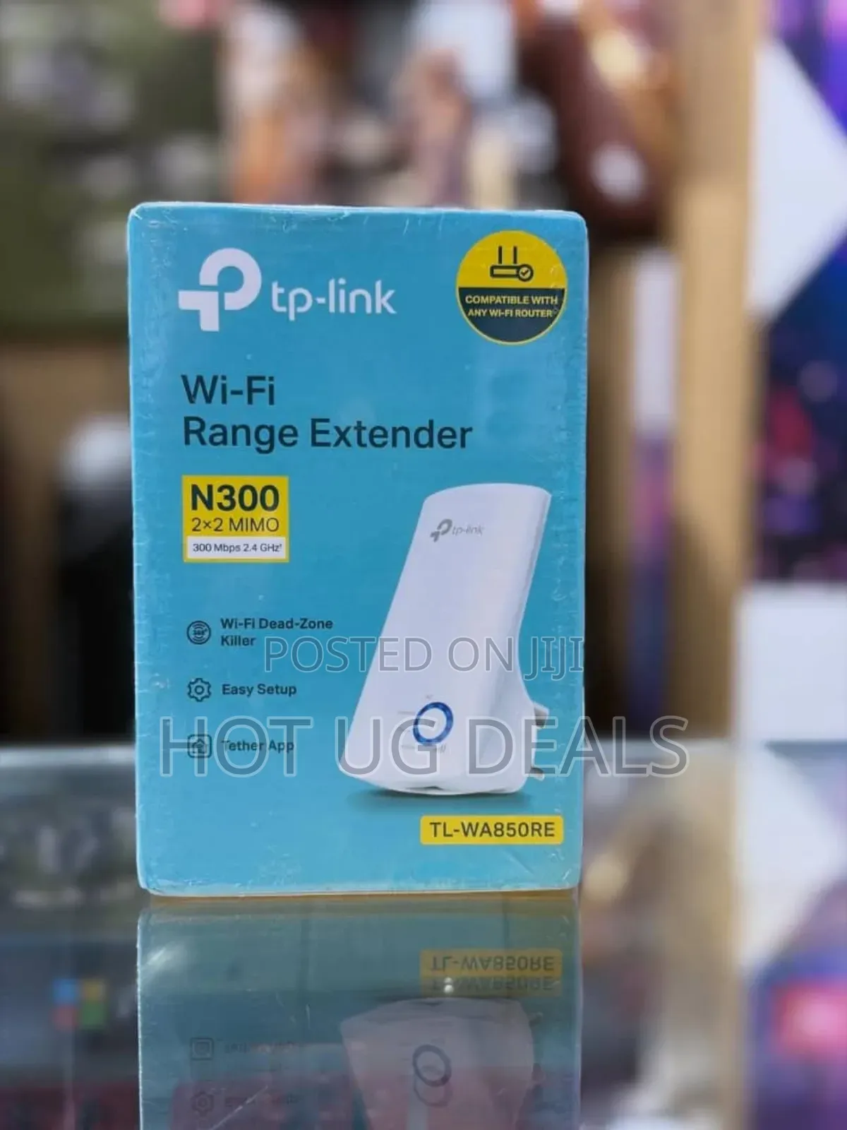 Tp-Link 300mbps 2.4ghz Universal Wifi Range Extender - White