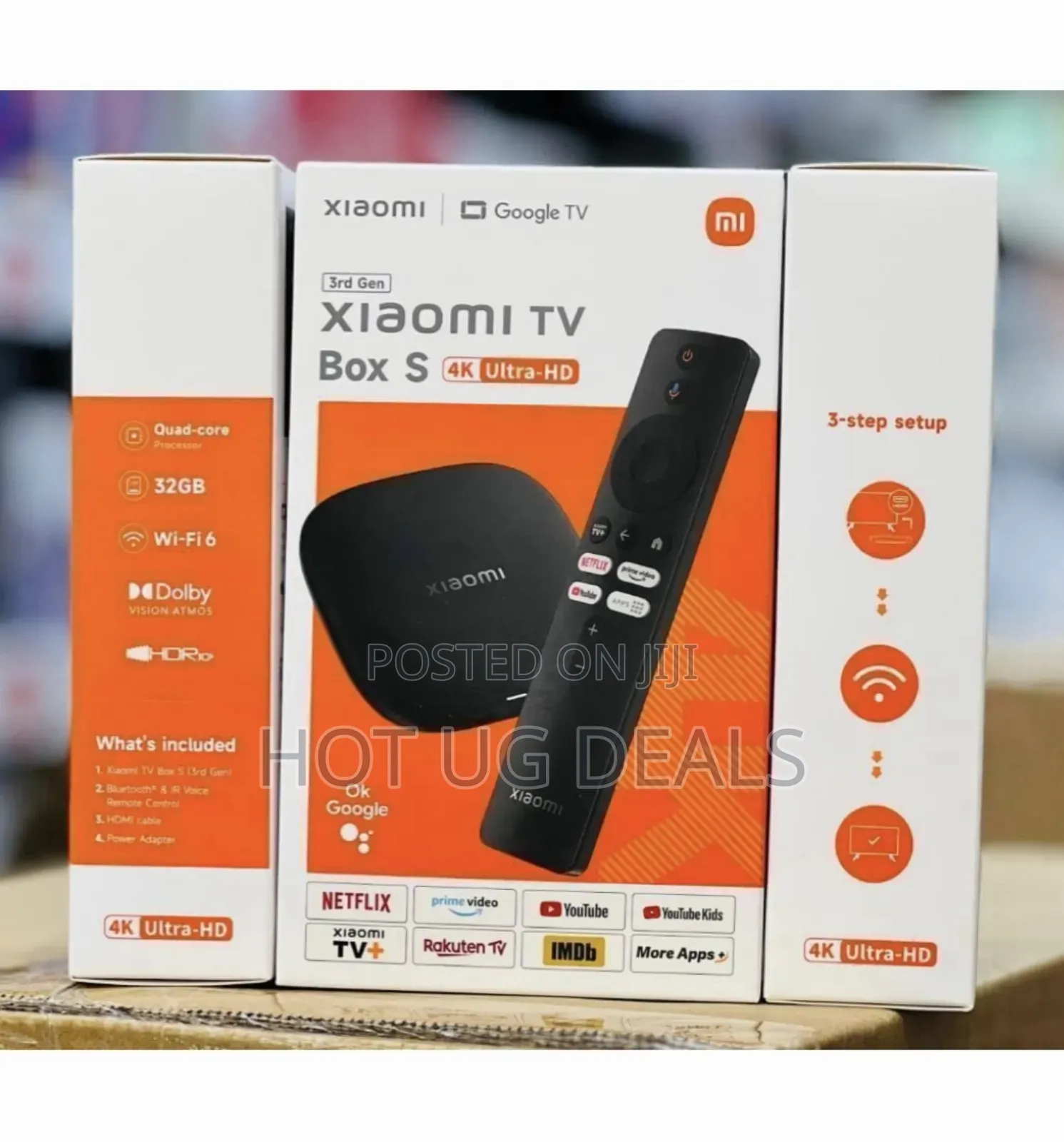 Mi Box - Android Tv Box - Streaming Media With Google Assistant