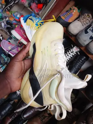 White Basketball Shoe Size 42
