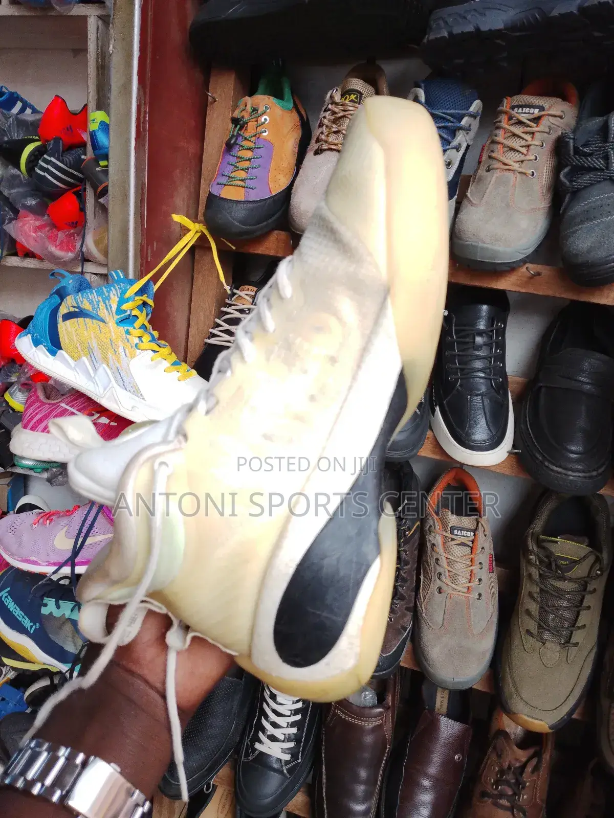 White Basketball Shoe Size 42