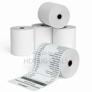 5pcs Of 80mm Thermal Receipt Paper Rolls For Thermal Receipt Printer