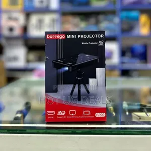 Borrego Bp09 Portable Mini Smart Projector With 4k Uhd Video Projector