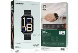 Green Lion Nexo Smart Watch - Black