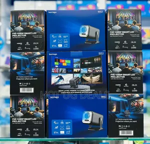 Borrego Smart 8 Hdmi Android Projector With Bluetooth, Wifi Connection