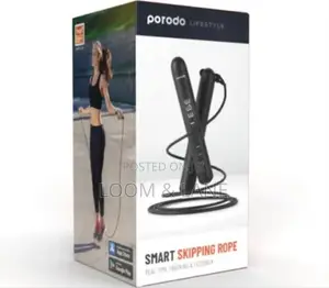 Porodo Lifestyle Smart Voice Jump Skip Rope