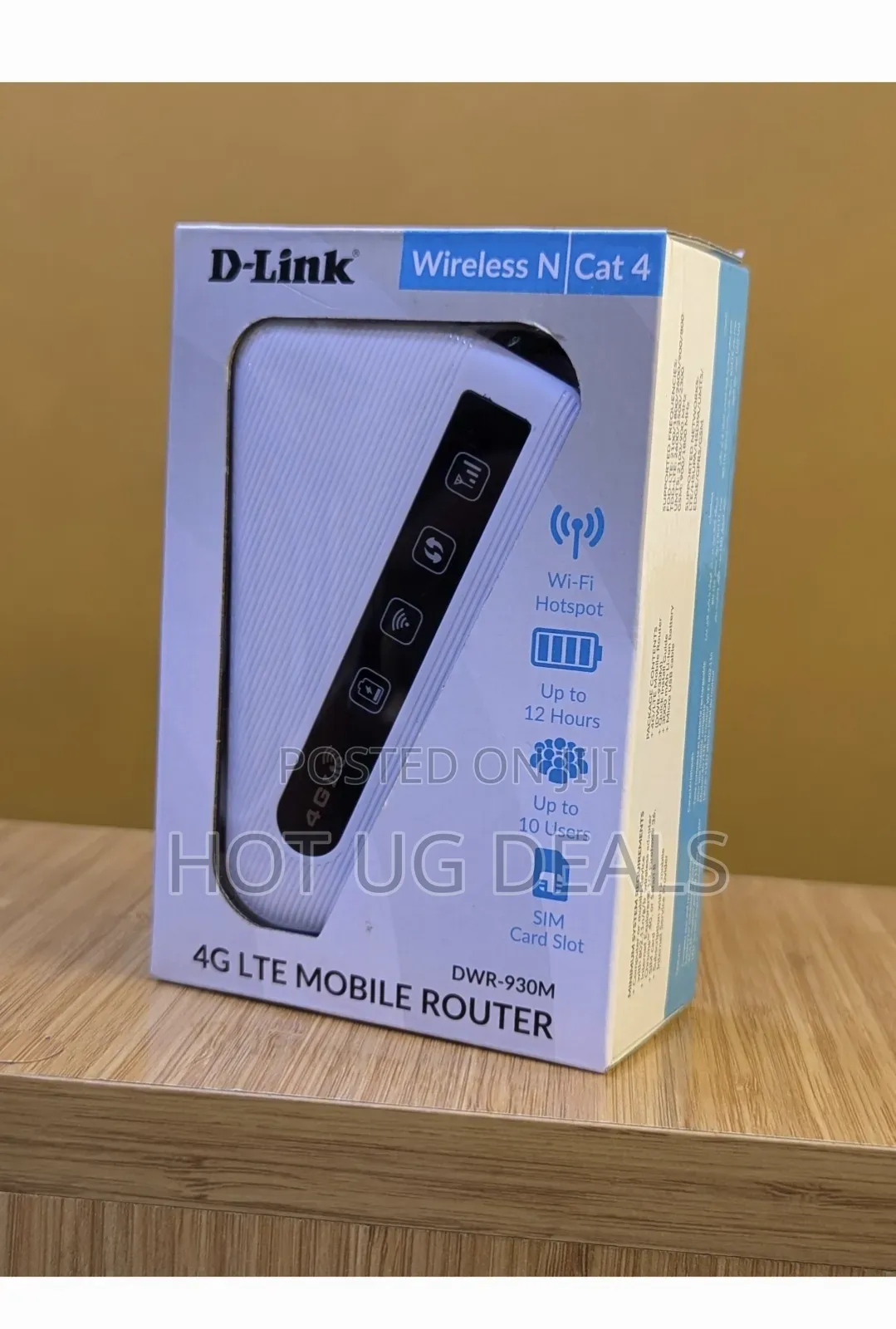 D-link 4glte Mobile Mifi For All Network - White