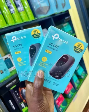 Tp-link 4g Lte Mobile Mifi Open To All Simcard Networks - Black
