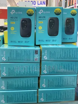 Tp-link 4g Lte Mobile Mifi Open To All Simcard Networks - Black