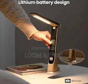 Green Lion Led Table Lamp - Wooden
