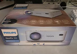Philips Neopix 100 Projector Led, Usb Connectivity, Hdmi And 3.5 Mm