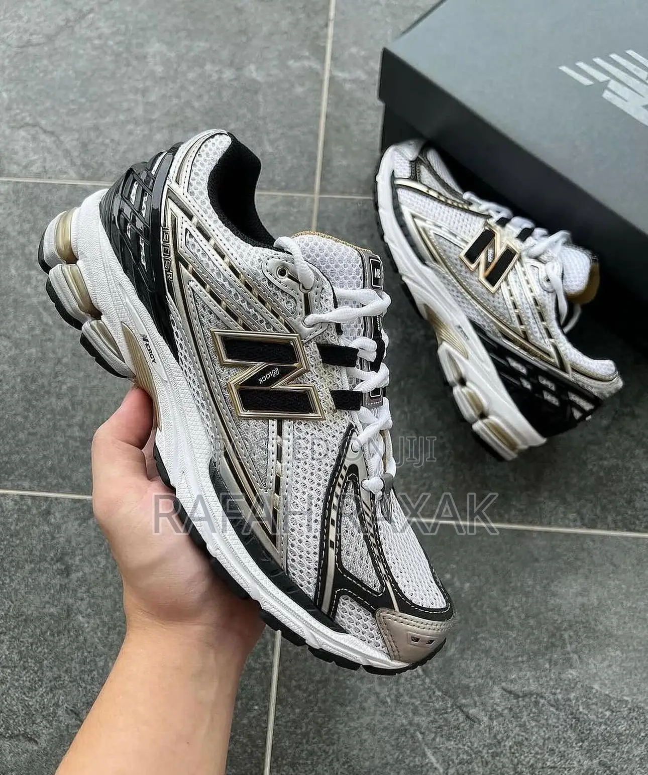 New Balance 1906r “White Metallic Gold” Trainer Running Sneakers
