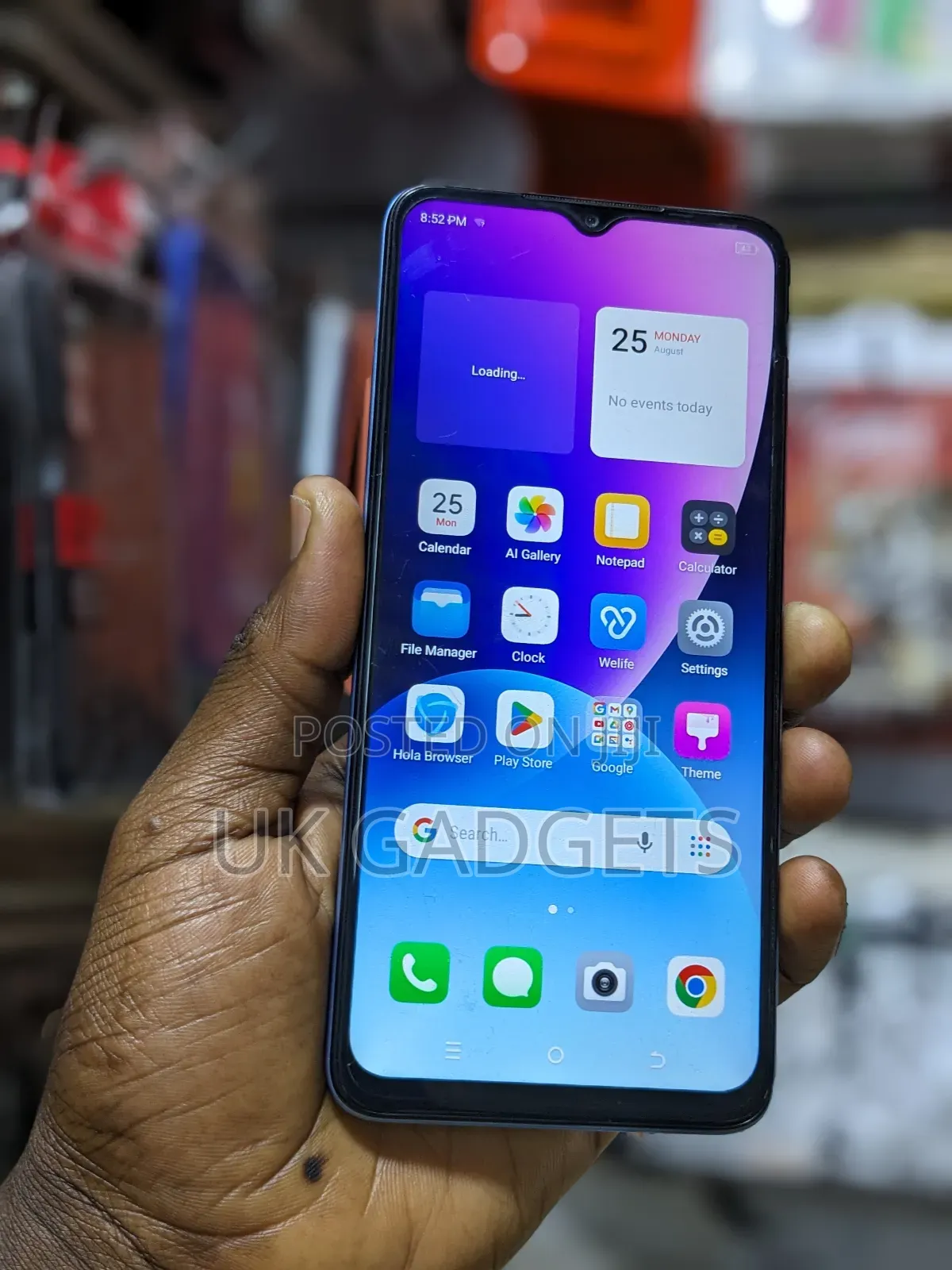Itel A70 128 GB Blue