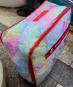 Rainbow Fluffy Duvet