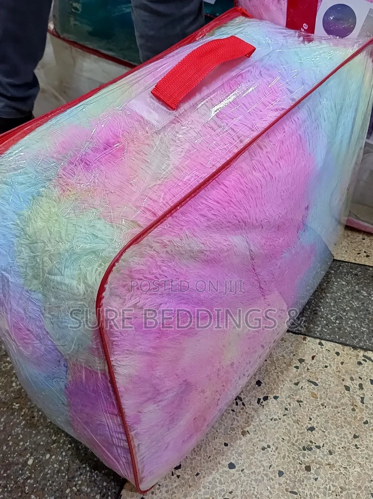 Rainbow Fluffy Duvet