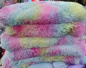 Rainbow Fluffy Duvet