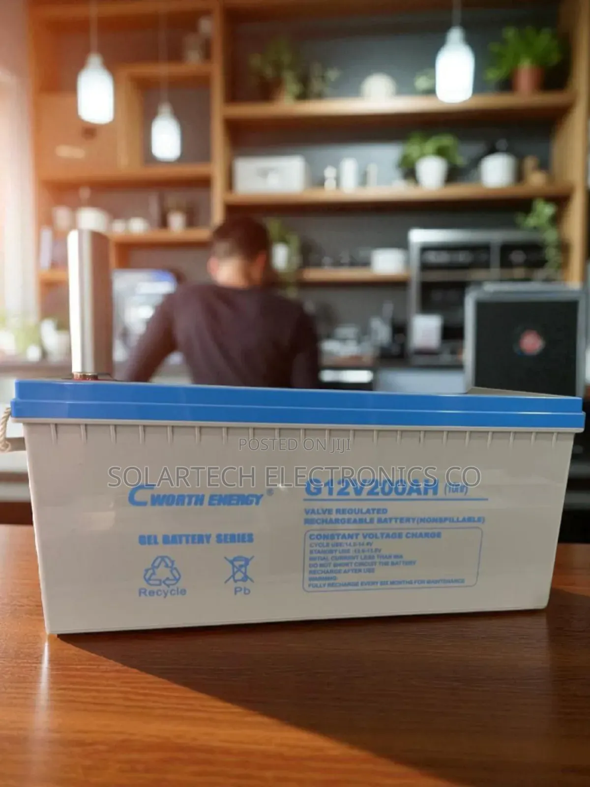 Cworth 200ah 12v Gel Battery: Dependable Energy Storage