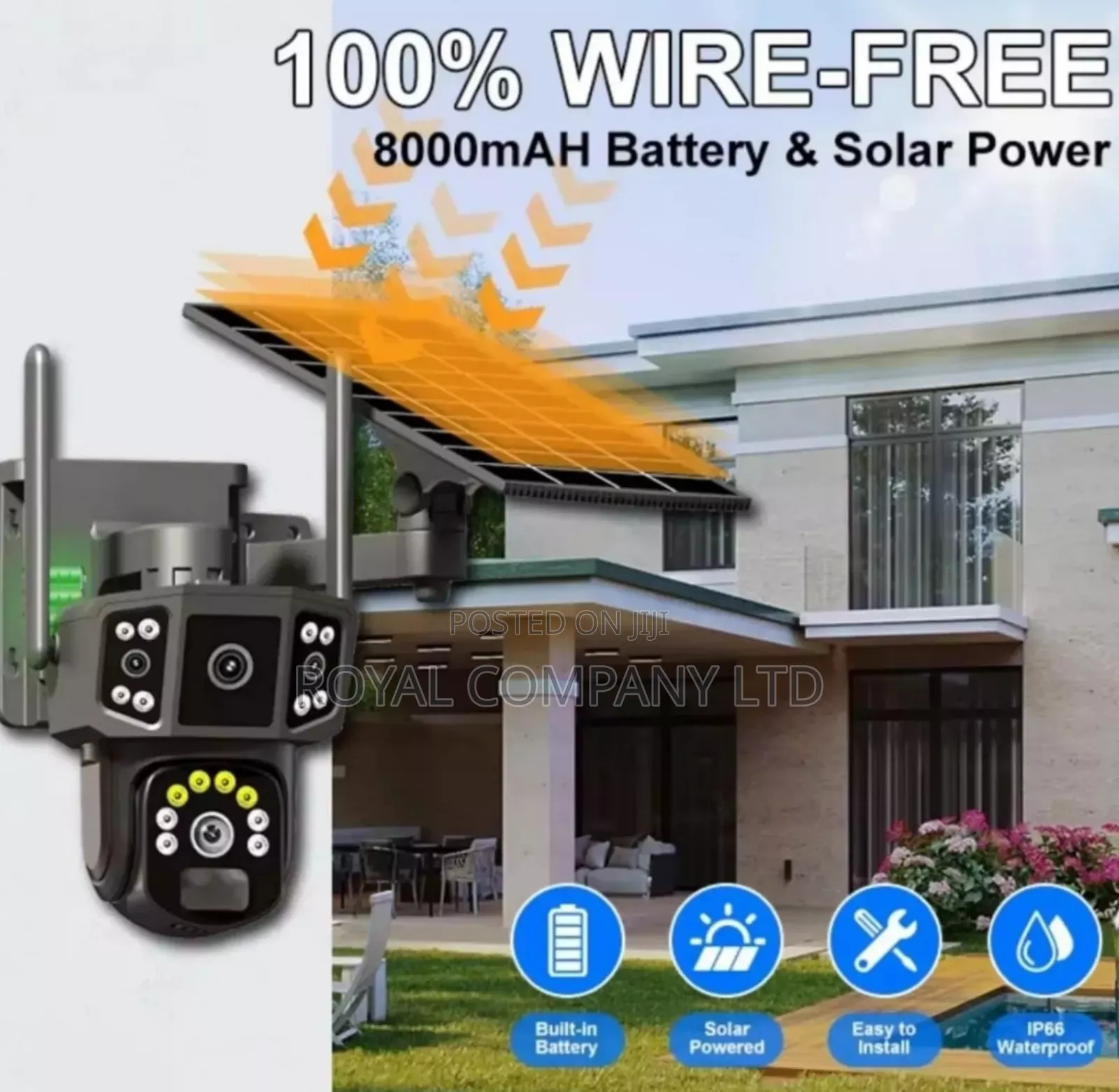 Solar Camera 4g/Sim Card Camera