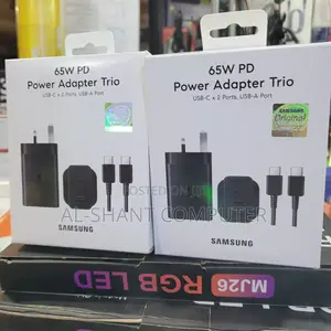Original 65w Power Adapter Trio, Samsung 65w Usb-C Charger