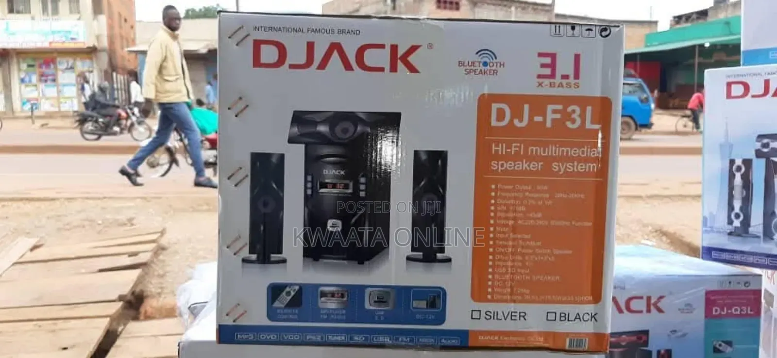Djack 3.1ch Powerful Bluetooth Speaker System Woofer