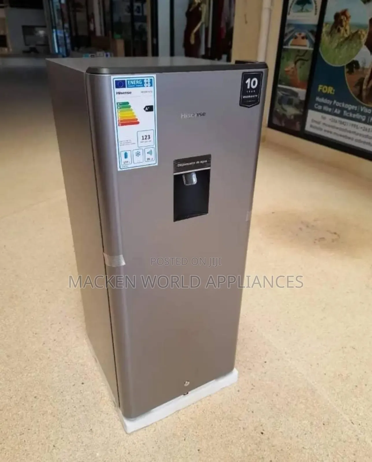 195 Liters Hisense Single Door Fridge