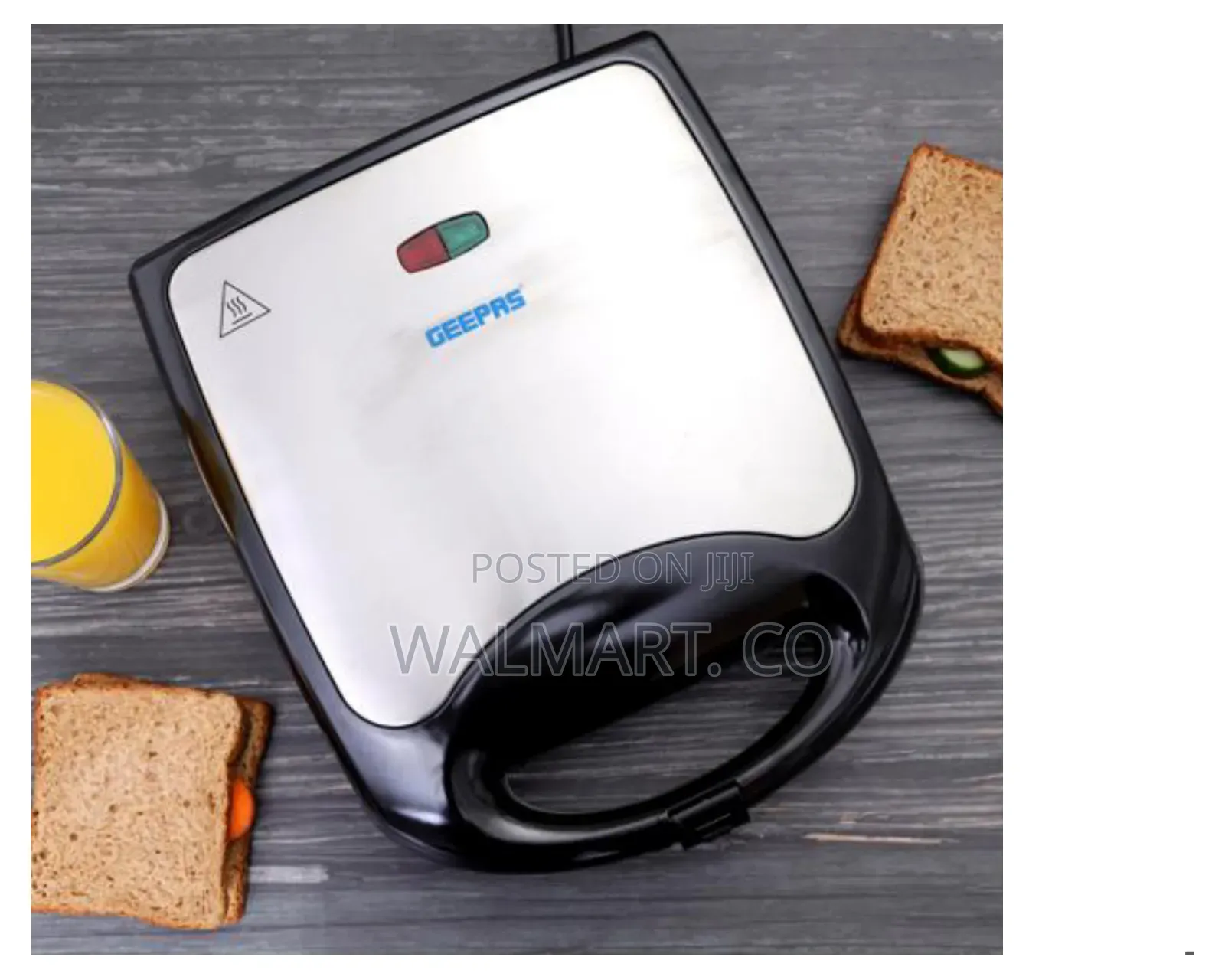 Geepas Gst5391 1100w 4 Slice Sandwich Maker