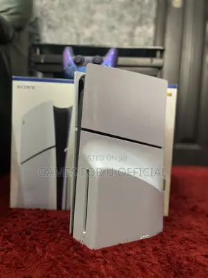 Ps5 Slim Disc Edition Purple Pad Boxed
