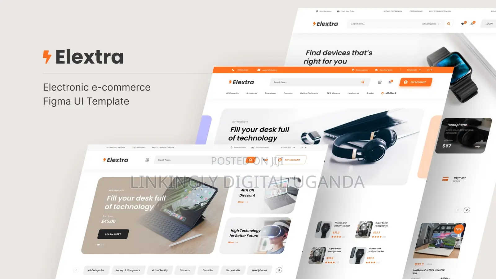 We Build Professional Websites For Electronics Businesses In Uganda