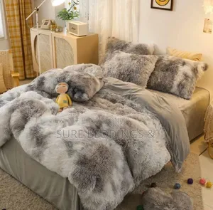 Patched Fluffy Duvet