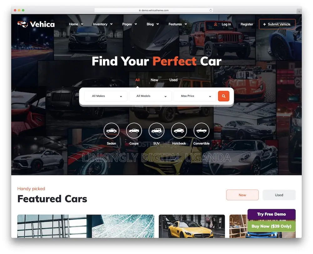 Create Your Car Selling Website In Uganda Today, Car Accessories