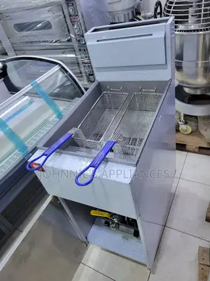 Commercial Heavy Duty Gas Deepfryer Double 25l