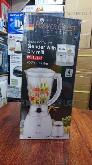 Power Crest Blender With Dry Mill Pc-Bl 167