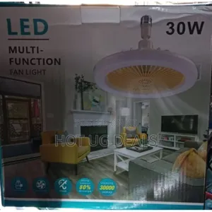2 In 1 Ceiling Fan And Light Bulb With Remote Control