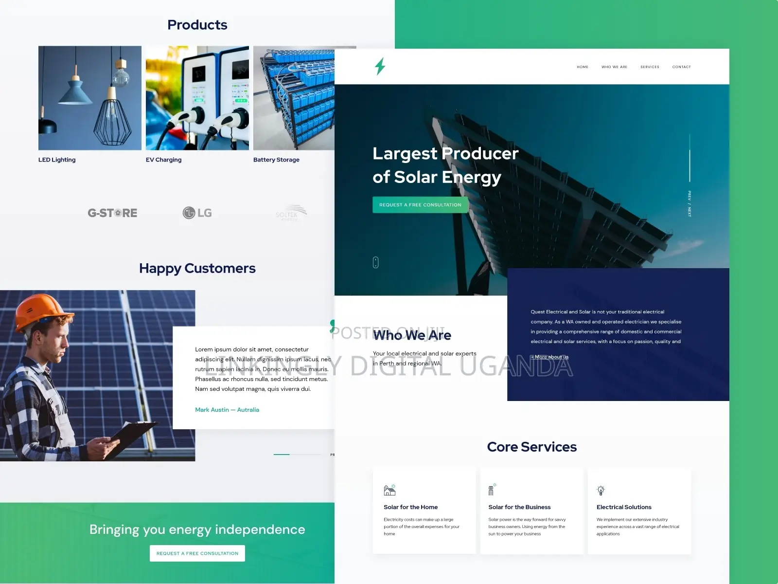 Expert Web Development for Solar Energy in Uganda, Seo-Optimized