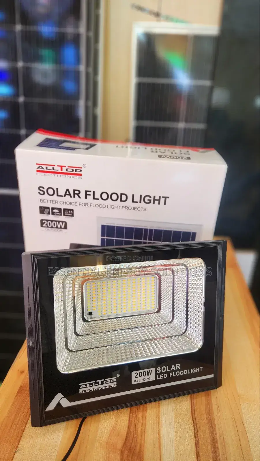 200w Solar Flood Light