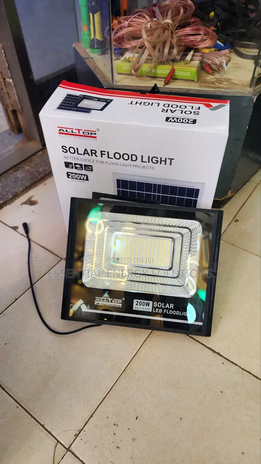 200w Solar Flood Light