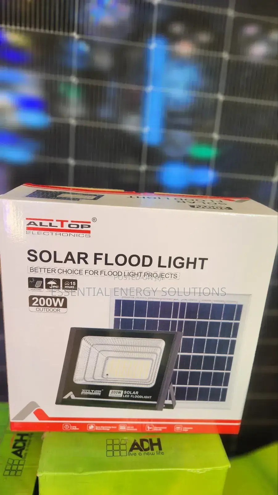 200w Solar Flood Light