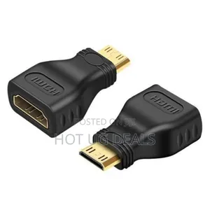 Mini Hdmi Male To Hdmi 19 Pin Female Adapter