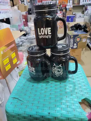 Glass Juice Jar in Different Colors 500mls 12pics DZN
