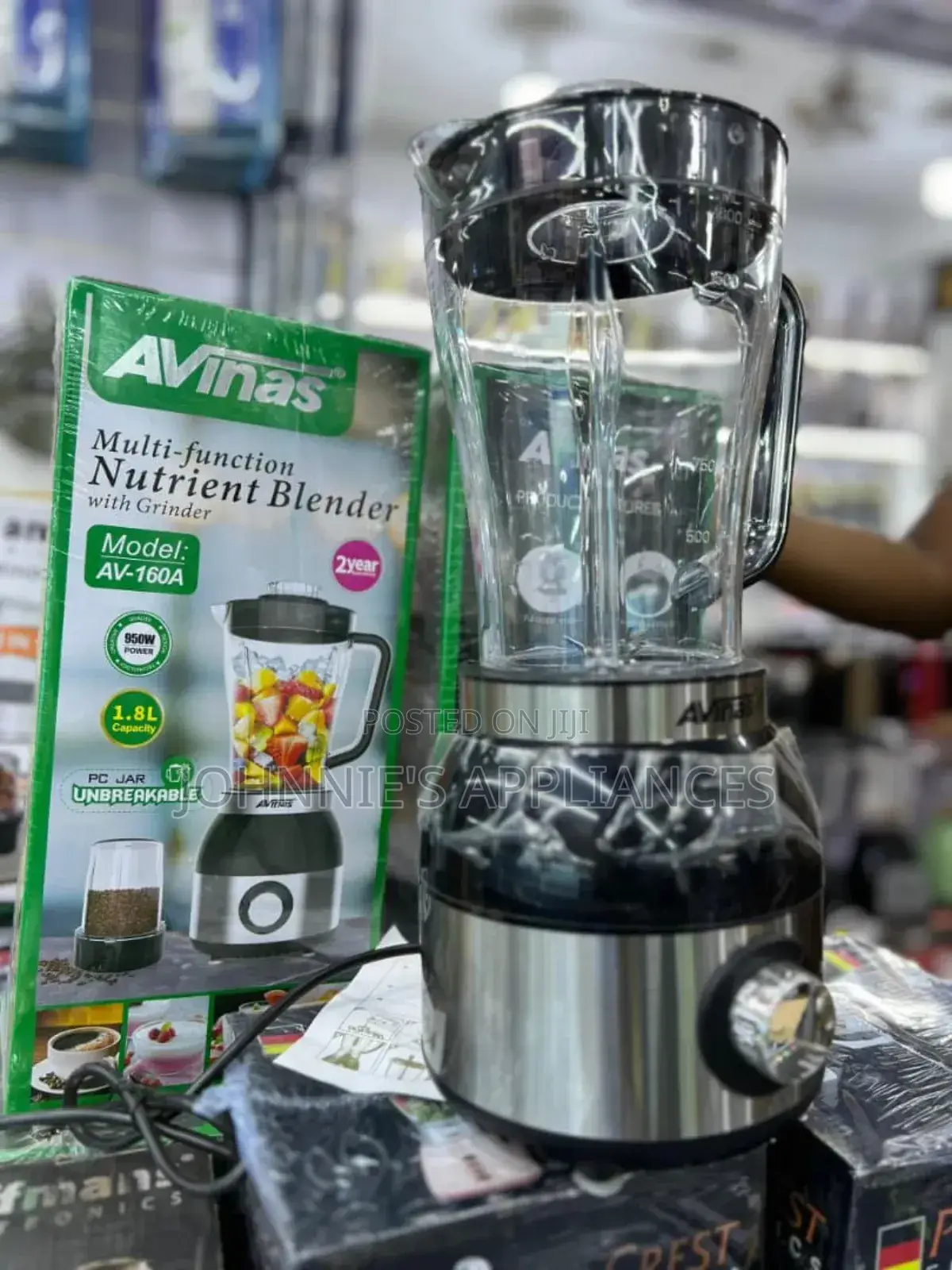 Avinas Multi Function Nutrient Blender 2in1 $ 1.8l
