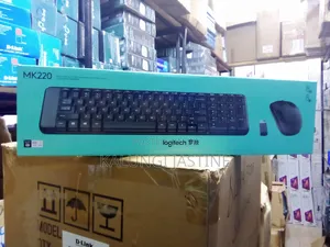 Logitech Mk 220 Space Saving Wireless Keyboard and Mouse